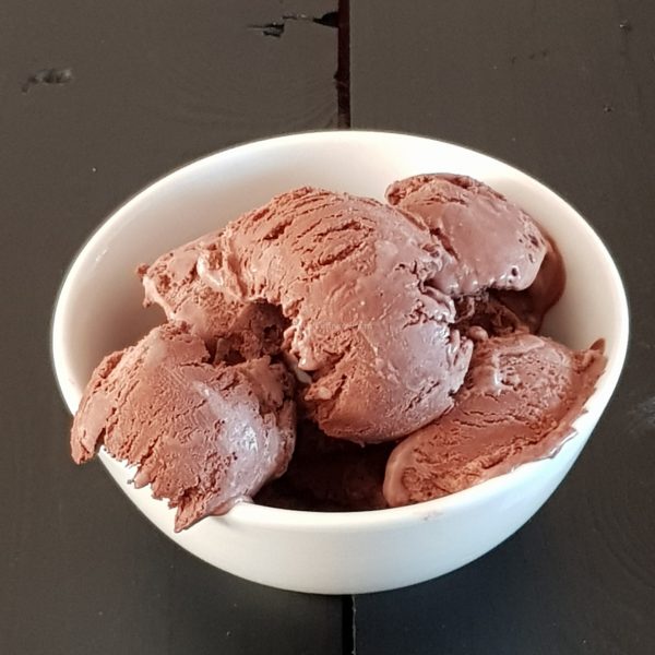 Înghețată de ciocolată fără foc