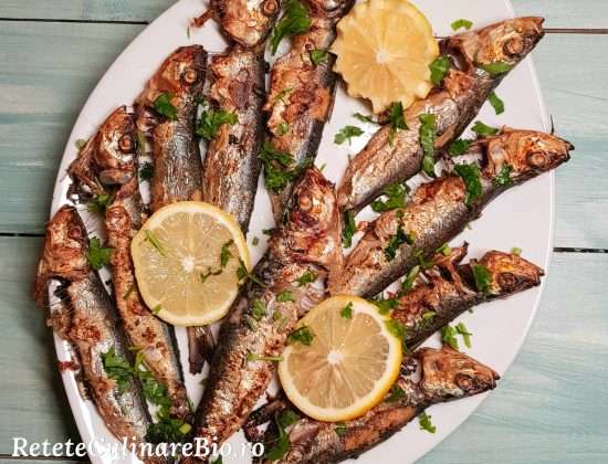 sardine la cuptor, reteta greceasca